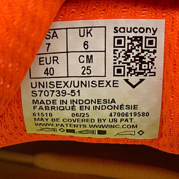 NEW!!! Saucony ProGrid Omni 9 Running Performance Sneakers – Size: W8.5/M7 - Picture 12 of 12